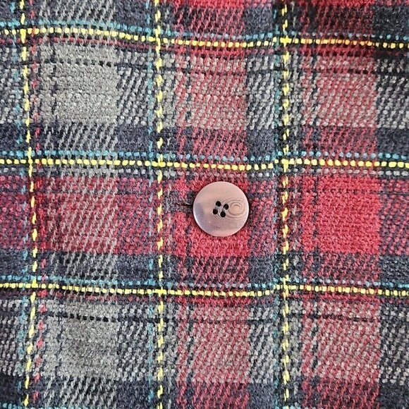 Sag Harbor Estilo Tweed Jacket Blazer Women's 12 Red & Gray Tweed Old Money - Picture 13 of 16